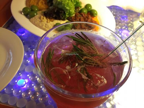 cranberry lavender lemonade  at Clear Head - Lehka Hlava in Prague