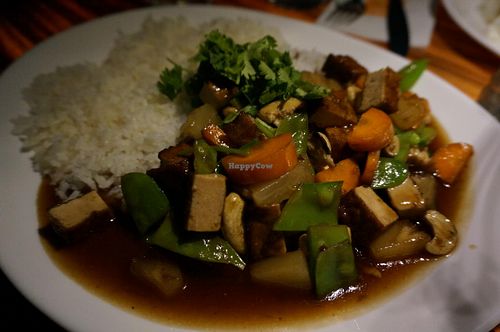 Tofu stir-fry (Vegan). at Clear Head - Lehka Hlava in Prague
