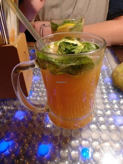 House-made lemonade at Clear Head - Lehka Hlava in Prague