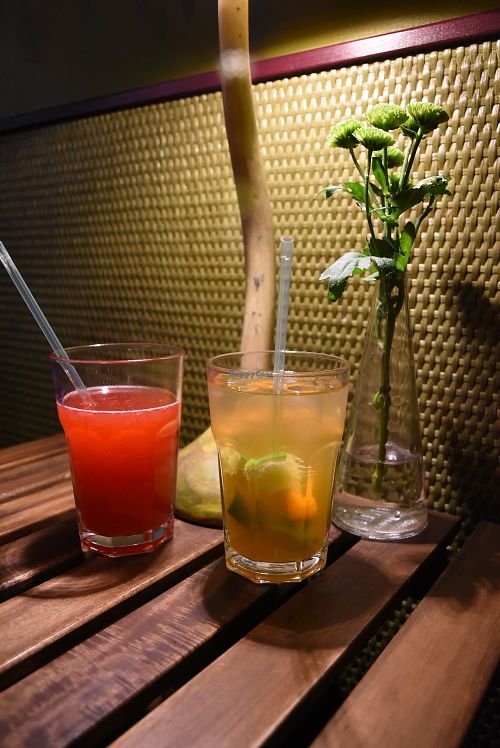 Great juice full of taste at Clear Head - Lehka Hlava in Prague