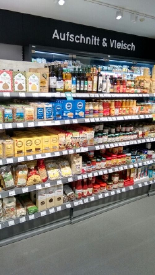 store cupboard at Veganz - Kreuzberg in Berlin