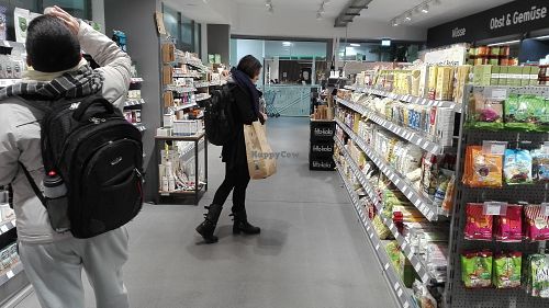 shopping at Veganz - Kreuzberg in Berlin