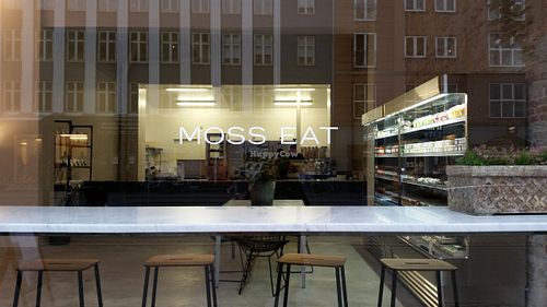 outside at Moss Eat in Copenhagen