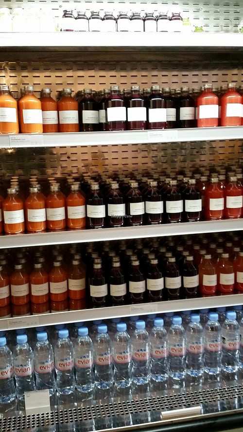 Fresh juice at Moss Eat in Copenhagen