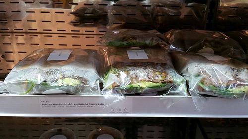 sandwich at Moss Eat in Copenhagen