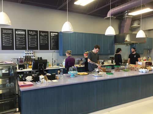 Inside at Vegebitez in Oakville