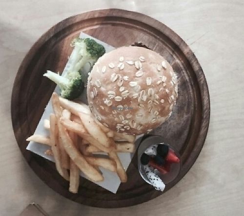 burger at Yi Ke Shu - Bayan Lepas in Penang