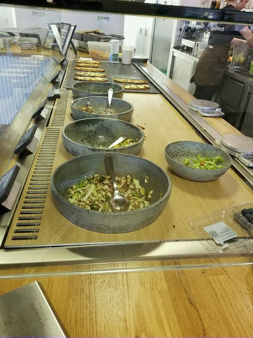 salads at 42°Raw in Frederiksberg