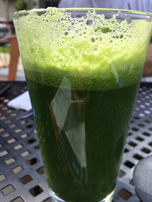 Emerald juice at Beerline Cafe in Milwaukee