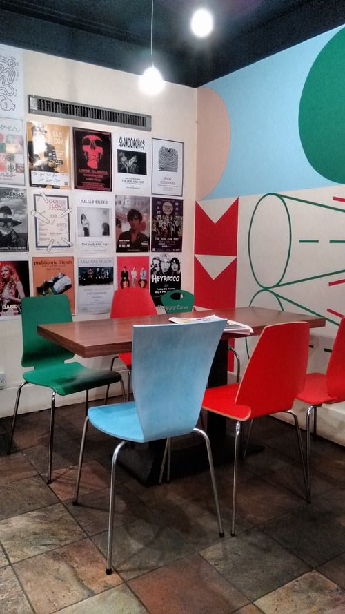 Cool interior at The Hug and Pint in Glasgow