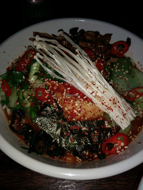 ramen action at The Hug and Pint in Glasgow