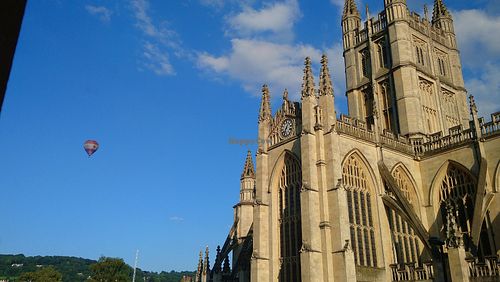 View from the restaurant at Indian Temptation in Bath