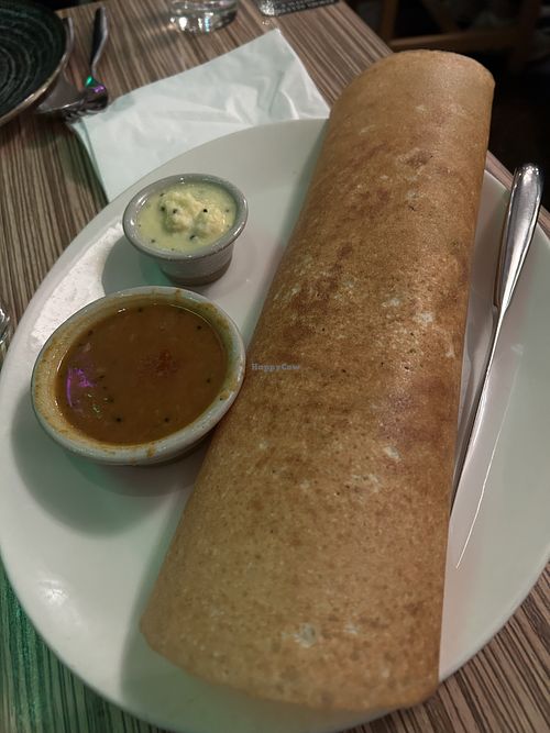 Masala dosa   at Indian Temptation in Bath
