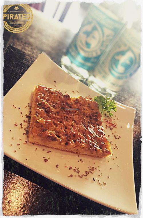 Onion Cake at Pirates in Heidelberg