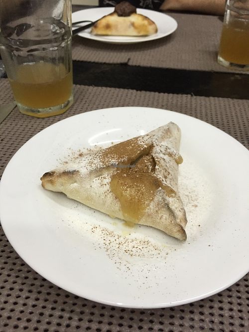 Vanilla sfiha. at Casa Siria in Sao Caetano Do Sul