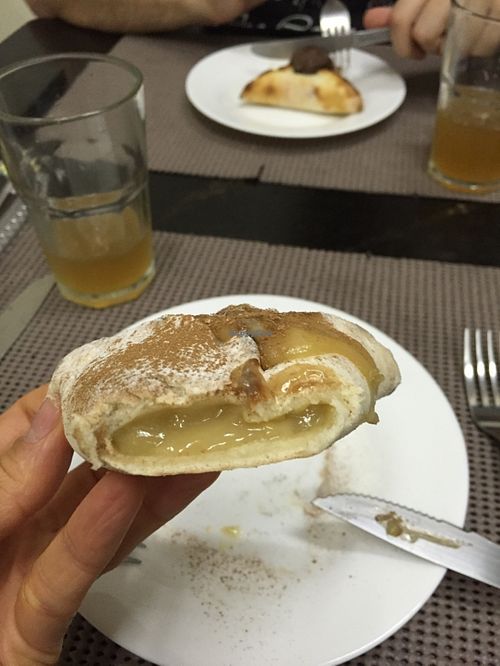 Vanilla sfiha. at Casa Siria in Sao Caetano Do Sul