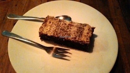 Vegan banana slice at Motion Cafe in Canggu