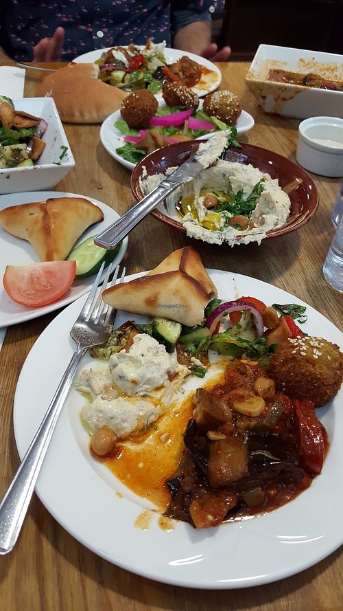 Wide variety of tasty options to share at Bakery House in Reading