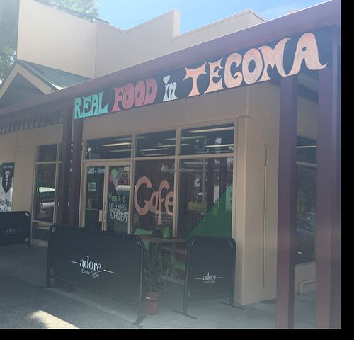 Burwood Hwy shop front  at Real Food in Tecoma in Tecoma