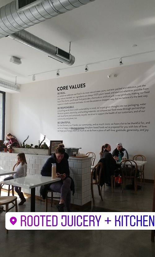 Clean Vibes at Rooted Juicery + Kitchen - Madison Rd in Cincinnati