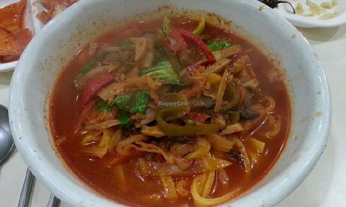 ZzamPong !! at SaRangBunSik - 사랑분식 in Seoul