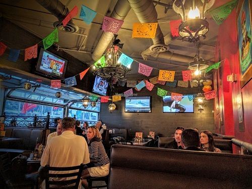 Dining room at El Chupacabra - Lake Union Park in Seattle
