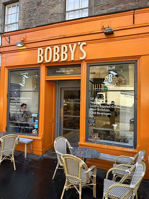 Exterior   at Bobby's Sandwich Bar in Edinburgh