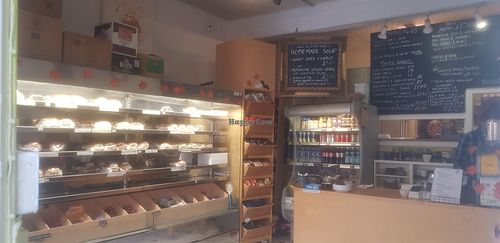 Interior at Bobby's Sandwich Bar in Edinburgh