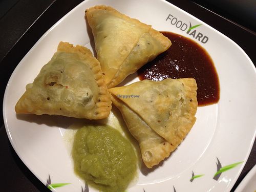 Daily Bread samosas  at The Daily Bread in Bangkok