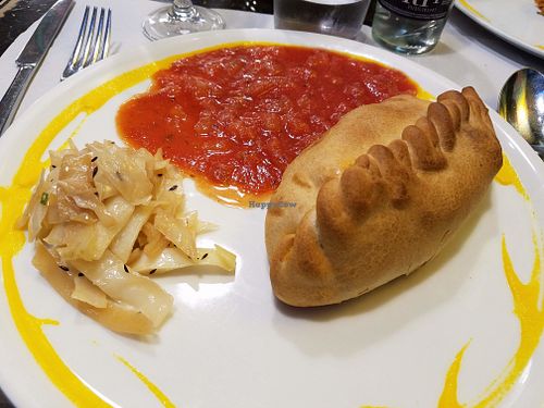 Empanada at The Mantraa in Barcelona