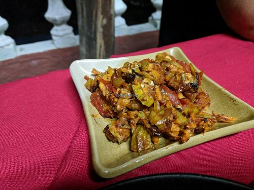 some okra dish. forget the name. tasty at Casa El Delfin in Trinidad