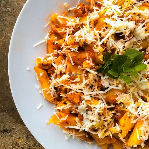 penne all arrabbiata at Elixir in Budapest