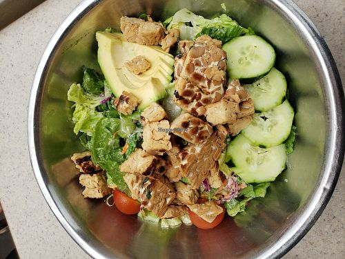 Salad at Ki's in Solana Beach