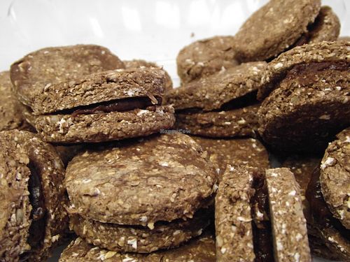 Raw vegan biscuits at Rawlly in Sofia