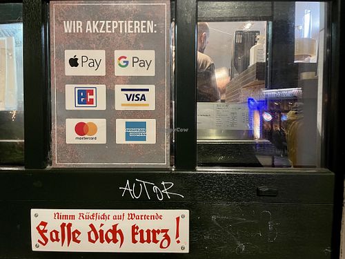 payment options (!) at FritzMitte in Jena
