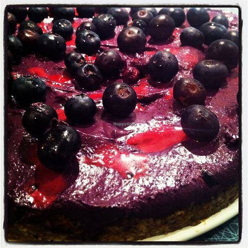 Acai Cheescake at Rawtastic in Berlin