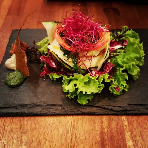 Lasagne at Rawtastic in Berlin