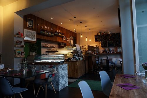 Interior at Rawtastic in Berlin