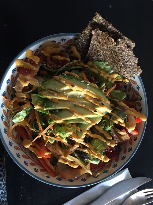 Mexican bowl at Rawtastic in Berlin