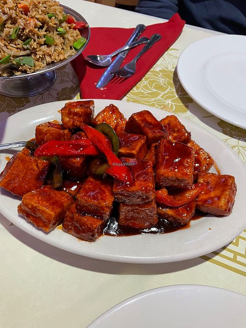 General Gau’s Bean Curd at Wong's Restaurant in Grafton