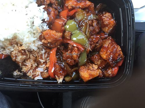 General tso bean curd at Wong's Restaurant in Grafton