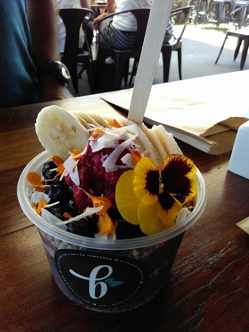 Açaí bowl at Blendlove in Southport