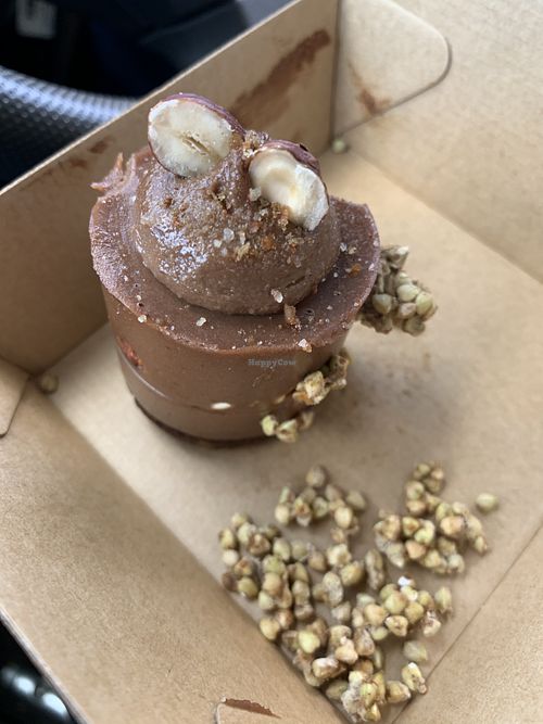 This is a Ferrero Rocher cake 🥰 at Blendlove in Southport