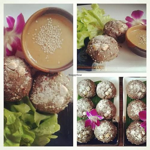 raw raw food at Yogi Cafe in Koh Samui