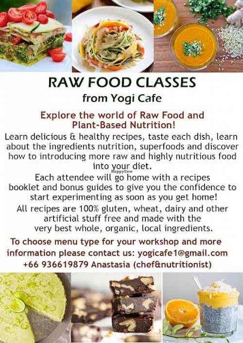 workshop yogi cafe at Yogi Cafe in Koh Samui