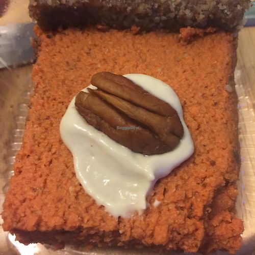 raw pumpkin pie  at A-Live & Healthy Cafe in Merritt Island