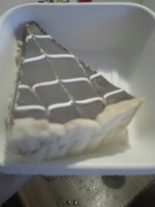 Tarta de chocolate. at Emporio Vegetal in Santiago