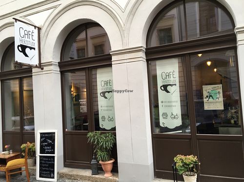 front at Cafe Herzstück in Goerlitz