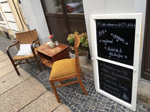 front at Cafe Herzstück in Goerlitz
