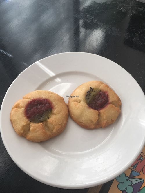 vegan Thumbprint cookies at The Coronado PHX in Phoenix